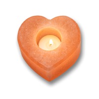 Heartfeltliving Hcsalt Tea Light Holder, Heart Shape