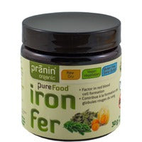 Pranin Organic PureFood Iron 30g