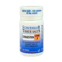 Martin & Pleasance Comb J (6X) Congestion 125 tablets
