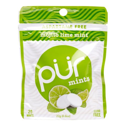 PUR Gum Mojito Lime Mints 12x22g