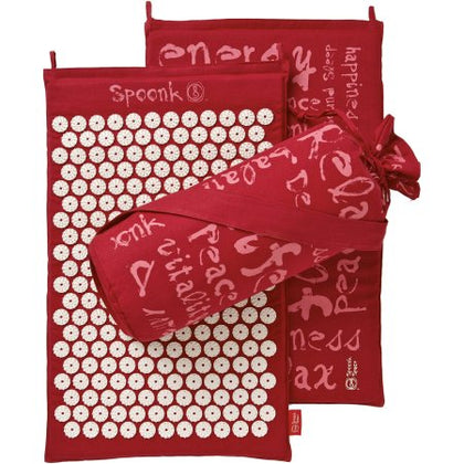 Spoonk Space Hemp Cherry Red Acupres. Mat