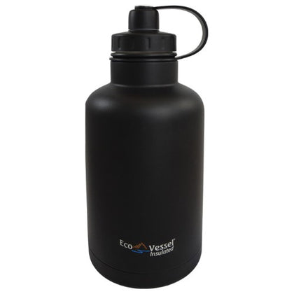 Eco Vessel BOSS Ins. Growler-1900ml-Black 1900ml