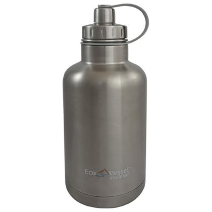 Eco Vessel BOSS Ins. Growler-1900ml-Silver 1900ml