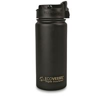 Eco Vessel PERK TriMax Ins Coffee Cup - Black 16 oz