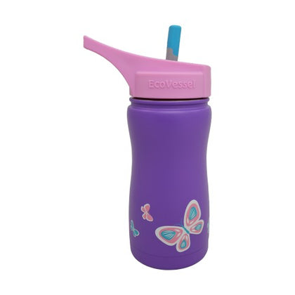 Eco Vessel Frost Ins Kids Btl-400ml-Ppl Bfly 400ml