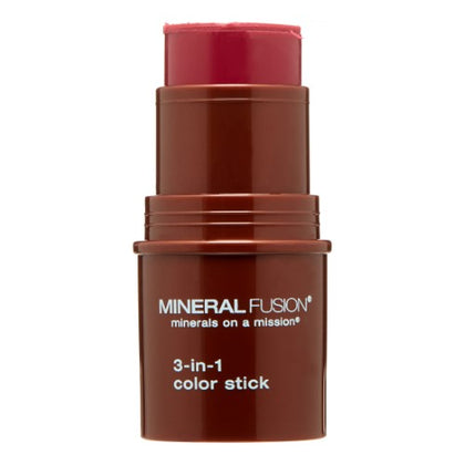 Mineral Fusion 3-In-1 Color Stick Berry Glow 0.18 oz