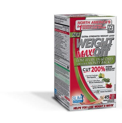 Nuvocare SlimCentials Weightoff Max 60 caps