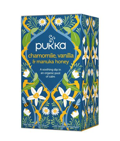 Pukka Teas Chamomile Vanilla Manuka Honey 20tb