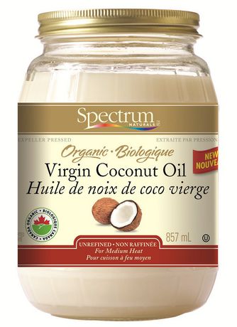 Spectrum Oils Organic Virgin Coconut Oil 857 ml