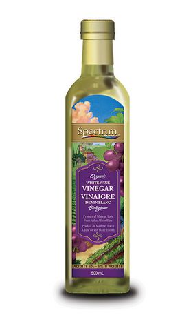 Spectrum Oils Organic White Wine Vinegar 500 ml