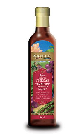 Spectrum Oils Organic Red Wine Vinegar 500 ml