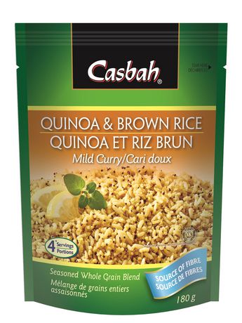 Casbah Quinoa & Brown Rice Mild Curry 180 gm