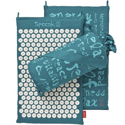 Spoonk Space Hemp Vivid Blue Acupres. Mat