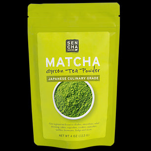 Sencha Naturals SenCha Matcha Powder Culinary 4 oz