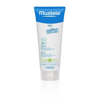 Mustela 2 in 1 baby wash 200ml