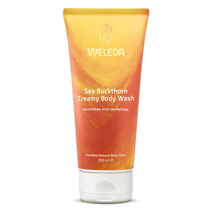 Weleda Sea Buckthorn Creamy Body Wash 6.8 fl oz/200ml