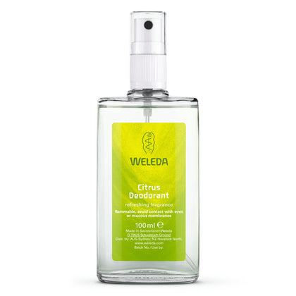 Weleda Citrus 24H Deodorant Spray 3.4 fl oz/100 ml