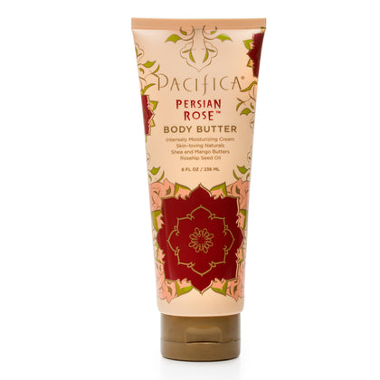 Pacifica Persian Rose 8oz Body Butter Tube 8oz