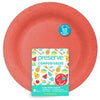 Preserve by Recycline Compostables Large Plates 8ct Red 8 plates