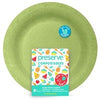 Preserve by Recycline Compostables Large Plates 8ct Green 8 plates