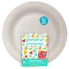 Preserve by Recycline Compostables Large Plates 8ct Natur 8 plates