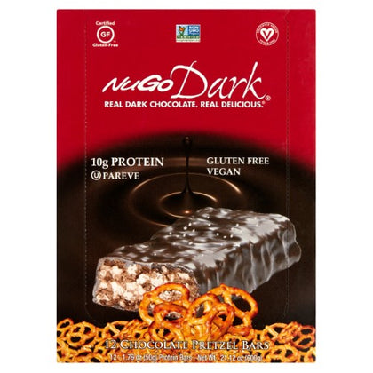 NuGo Nutrition To Go Chocolate Pretzel 12 x 50g