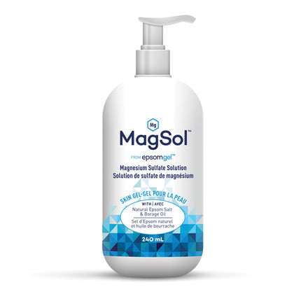 Epsomgel MagSol™ - Magnesium Sulfate Solution, 240ml