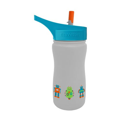 Eco Vessel Frost Ins Kids Btl-400ml-Gray Robot 400ml