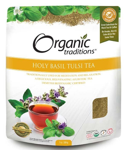 Organic Traditions Holy Basil (Tulsi) Tea Cut 200g