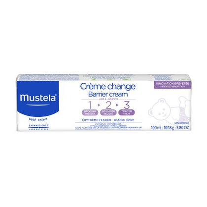 Mustela Vitamin Barrier Cream 1-2-3 100 G