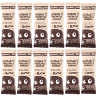 Roo'bar Pineapple Baobab Bars 12 x 45g