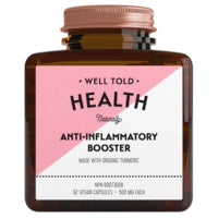 Well Told Health Anti-Inflammatory 62 vegan capsules