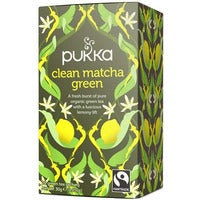 Pukka Teas Clean Matcha Green 20tb