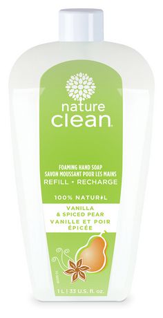 Nature Clean Vanilla & Spiced Pear Foaming Hand 1L