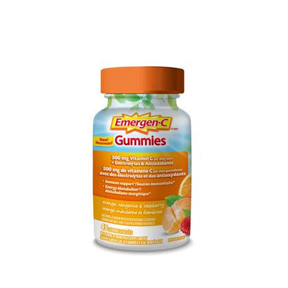 Emergen-C Immune Gummie Orange Tang Raspberry 45ct