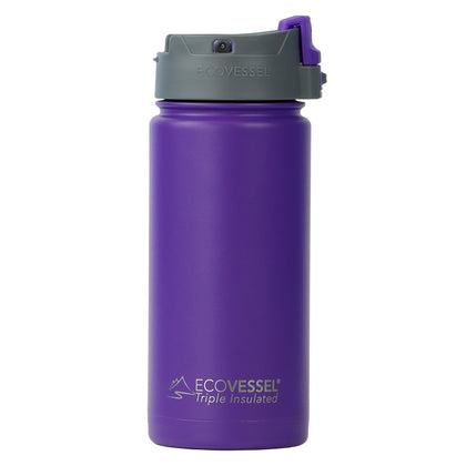Eco Vessel PERK TriMax Ins Coffee Cup - Purple 16 oz