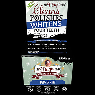 My Magic Mud Charcoal Tooth Powder Peppermint 1.06 oz