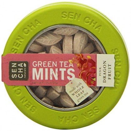 Sencha Naturals GreenTeaMintsCnstr Pink Dragonfruit 6 x 1.2oz