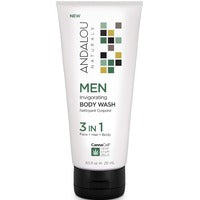 Andalou Naturals Men Invigorating Body Wash 251ml