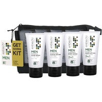 Andalou Naturals Men Get Going Kit 4pcs