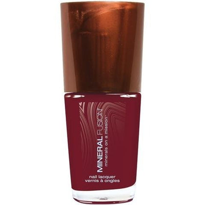 Mineral Fusion Nail Polish matte Mulberry .33oz