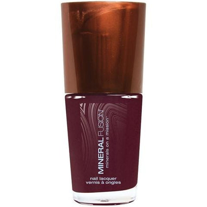 Mineral Fusion Nail Polish Pretty in Plum .33oz